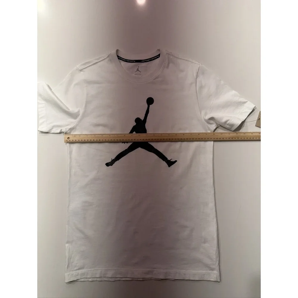 Jordan Sport Dri-FIT Jumpman T-Shirt White Men's Medium HJ2862-102